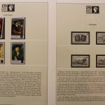 Motivsammlung 150 Jahre Briefmarken in 3 Lindner T Vordruckalben
