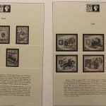 Motivsammlung 150 Jahre Briefmarken in 3 Lindner T Vordruckalben