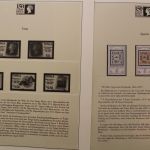 Motivsammlung 150 Jahre Briefmarken in 3 Lindner T Vordruckalben