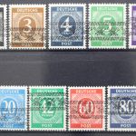 Bizone, MiNr. I-IX/I, postfrisch, BPP Signatur