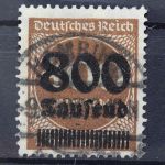Deutsches Reich, MiNr. 305, gestempelt, geprüft Infla