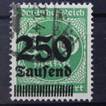 Deutsches Reich, MiNr. 293, gestempelt, geprüft Infla
