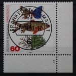 Deutschland (BRD), MiNr. 1087, Ecke rechts unten, FN 1, EST