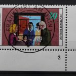 Deutschland (BRD), MiNr. 1086, Ecke rechts unten, FN 2, EST