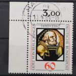 Deutschland (BRD), MiNr. 1036, Ecke links oben, gestempelt