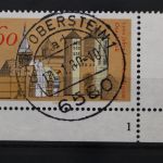 Deutschland (BRD), MiNr. 1035, Ecke rechts unten, FN 1, EST