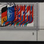 Deutschland (BRD), MiNr. 1034, Ecke rechts unten, FN 2, gestempelt
