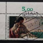 Deutschland (BRD), MiNr. 1033, Ecke links oben, gestempelt