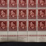 Generalgouvernement, MiNr. 118, 25er Bogen mit FN 4, postfrisch