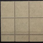 Bizone, MiNr. 43 II, 6er Block, Unterrand mit HAN, postfrisch