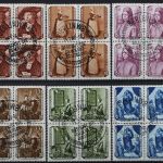 DDR, MiNr. 504-507, 4er Block, gestempelt