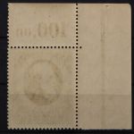 Bayern, MiNr. 109 I A, Ecke links oben, postfrisch