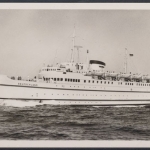 Bundesbahn-Hochsee-Fährschiff "DEUTSCHLAND"