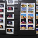 Privatpost Citypost, postfrische Partie, überwiegend selbstklebende Ausgaben