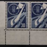 Deutschland (BRD), MiNr. 170, waag. Paar, Ecke li. u., postfrisch