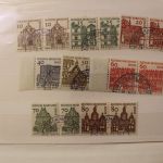 Briefmarken-Posten mit einem Gewicht von fast 13 KG