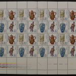 DDR, MiNr. 2667-2670, Zd-Bogen Leerfelder unten FN1+2, postfrisch