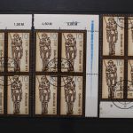 DDR, MiNr. 3286, 4er bzw. 6er Block, alle 4 Ecken, DV 1, EST