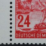 DDR, MiNr. 360 PLF I, Ecke links oben, postfrisch