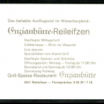 Reileifzen, Enzianhütte, Grill-Speise-Restaurant