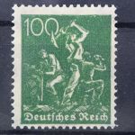 Deutsches Reich, MiNr. 187 b, postfrisch, geprüft Infla