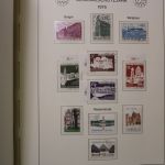 Briefmarken Ausland-Posten, Karton voller Alben