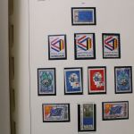 Briefmarken Ausland-Posten, Karton voller Alben