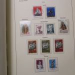 Briefmarken Ausland-Posten, Karton voller Alben