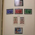 Briefmarken Ausland-Posten, Karton voller Alben