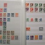 Briefmarken Ausland-Posten, Karton voller Alben