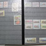 Briefmarken Ausland-Posten, Karton voller Alben