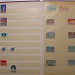 Briefmarken Ausland-Posten, Karton voller Alben