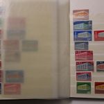 Briefmarken Ausland-Posten, Karton voller Alben