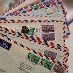 Belege-Posten Ausland, dabei viele Luftpostbriefe Afrika etc.