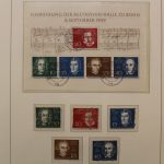 Deutschland (BRD) 1949-1959, komplette gestempelte Sammlung