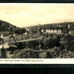 Marienbad, Blick auf Neubad u. Hotel Egerländer