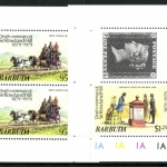 Antigua u. Barbuda, MiNr. 439-442 Kleinbögen, postfrisch