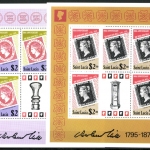 St. Lucia, MiNr. 467-470 Kleinbögen, postfrisch