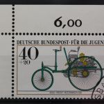 Deutschland (BRD), MiNr. 1123, Ecke links oben, gestempelt