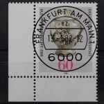 Deutschland (BRD), MiNr. 1118, Ecke links unten, gestempelt