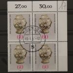 Deutschland (BRD), MiNr. 1118, 4er Block, Ecke rechts oben, EST