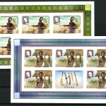Ghana, MiNr. 817-820 B Kleinbögen, postfrisch