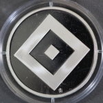 Hamburger Sportverein, HSV-Fanprägung, Polierte Platte / Proof