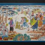 China, MiNr. 2153-2156 Klappkarte, EST