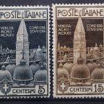Italien, MiNr. 105-106, Falz