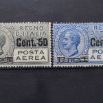 Italien, MiNr. 270-271, Falz