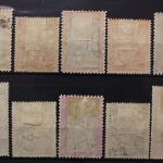 Italien, MiNr. 285-294, Falz