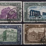 Italien, MiNr. 333-336, gestempelt