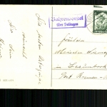 Bahrenborstel über Sulingen, Landpoststempel