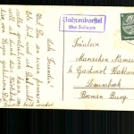 Bahrenborstel über Sulingen, Landpoststempel
